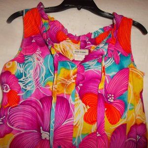A BEAUTIFUL EXOTIC HAWAIIAN LUAU DRESS. TROPICAL